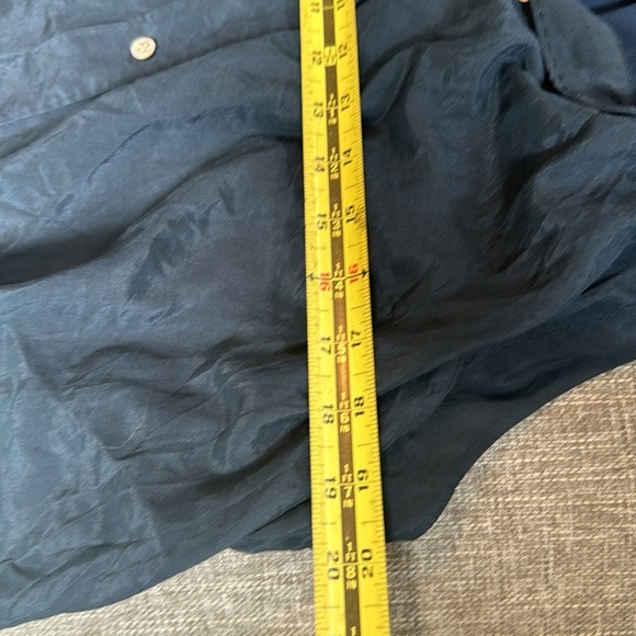 Michaa blue linen dress - Picture 9 of 10